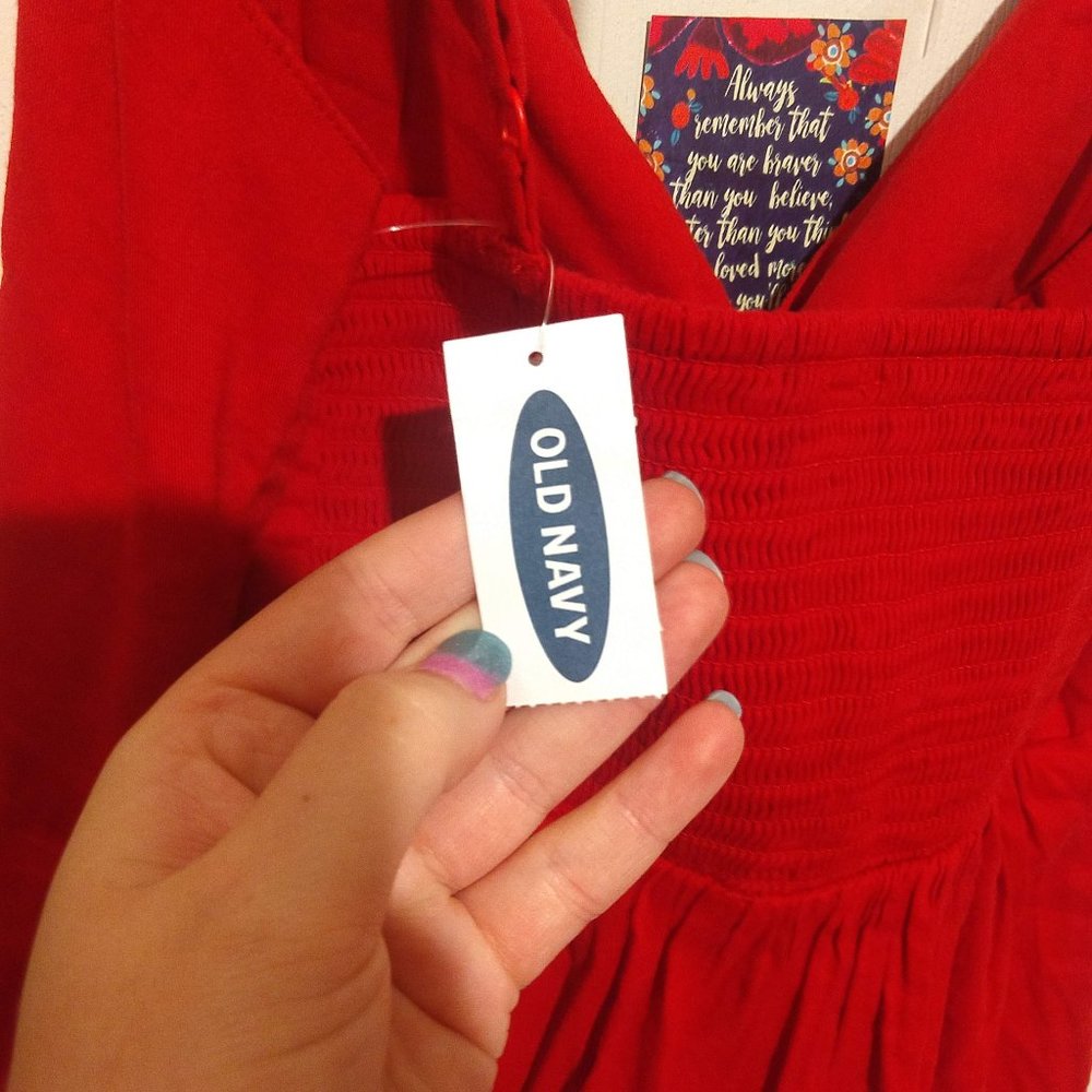 Red Tank Top Small - Picture 5 of 7